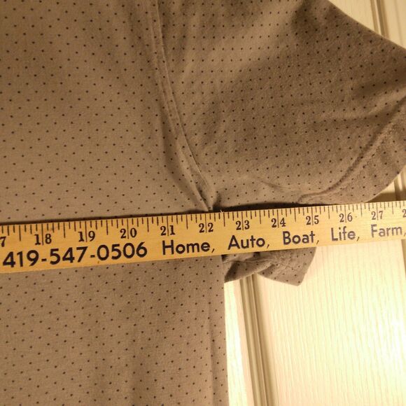 Banana Republic polo shirt mens XL XLarge gray polka dot premium short sleeve - Picture 4 of 8